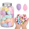 40Pcs Mini Makeup Sponge Multi Colored Beauty Sponges Blender Professional Blender Sponges Super Soft Facial Makeup Tools for Foundation, Powder, Liquid view 1