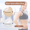 4 Pcs Castor Oil Pack Wrap for Breast, Reusable Organic Castor Oil Wrap Kit with 2 Laundry Bag, Soft Castor Oil Breast Pads Nursing Pads (Oil Not Included), for Detox and Insomnia, 9in (White+Khaki) view 2
