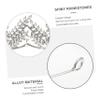 FOMIYES Glamorous Bridal Crown Rhinestone Headband Hair Accessories for Wedding view 4