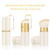 Falliny Retractable Kabuki Makeup Brush, Travel Powder Blush Brush Foundation Makeup Brush with Cover for Blush, Sunscreen,Bronzer, Buffing, Concealer,Highlighter, Powder Cosmetics view 2