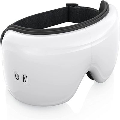 EGEN Eye Heat Massager for Relax and Reduce Eye Strain Dark Circle Eye Bags Dry Eye Improve Sleep, Best Gift for Girl Women Family