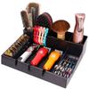 LALAFINA Clipper Guard Organizer Salon Station Storage Box 15X12X4 Inch Push-Cut Hair Clipper Holder with Notches for Barber Tools and Trimmer Storage view 2