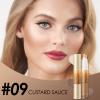 FOCALLURE 2 in 1 Cream Bronzer and Highlighter Stick,Non-greasy & Non-drying Contour Pencil,Easy to Create a Natural Matte Finishing,Long Lasting & Waterproof Face Brighten Make up Pen,CUSTARD SAUCE view 2