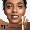 FOCALLURE 2 in 1 Cream Bronzer and Highlighter Stick,Non-greasy & Non-drying Contour Pencil,Easy to Create a Natural Matte Finishing,Long Lasting & Waterproof Face Brighten Make up Pen,SILKY CHOCOLATE view 2