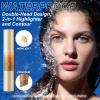 FOCALLURE 2 in 1 Cream Bronzer and Highlighter Stick,Non-greasy & Non-drying Contour Pencil,Easy to Create a Natural Matte Finishing,Long Lasting & Waterproof Face Brighten Make up Pen,SILKY CHOCOLATE view 3