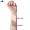 FOCALLURE 2 in 1 Cream Bronzer and Highlighter Stick,Non-greasy & Non-drying Contour Pencil,Easy to Create a Natural Matte Finishing,Long Lasting & Waterproof Face Brighten Make up Pen,SOUR CREAM view 3