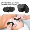 50-Count Facial Sponges Compressed, 100% Natural Cellulose Face Sponge Professional Cosmetic Spa Sponges for Face Cleansing, Exfoliating Mask, Makeup Removal for Travel and Home, Black view 2