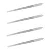 4PC 8 Diamond Dust Nail File - Stainless Steel Nail Dresser Nail Buffering Files - 9 Inch view 1