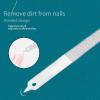 4PC 8 Diamond Dust Nail File - Stainless Steel Nail Dresser Nail Buffering Files - 9 Inch view 3