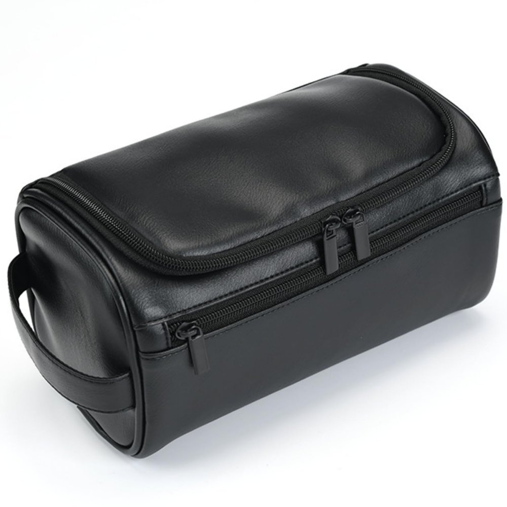 Shcnlery Personalized Large Toiletry Bag for Men,Minimalist Travel Toiletry Organizer Dopp Kit Water-resistant Shaving Bag for Toiletries Accessories,Ideal Chrismas Gifts For Men