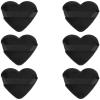 6 Pcs Powder Puff Face Love Heart Shape Makeup Sponge for Loose Powder Cosmetic Foundation Sponge Cotton Velour Beauty Makeup Tool view 1