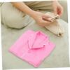 Beatifufu Hairstylist Aprons Beautician Work Clothes Hairdressing Dress Barber Work Clothes Hair Salon Cape view 2