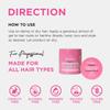 Esha Professional - Slick N Slay - Conditioning Gel  For Braids, Locs, Twists, & More! Hydrolyzed Wheat Protein + Biotin B Complex! - Mild Melon Scent (16 oz.) view 3