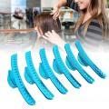 6pcs Hair Section Clamp Clips & Barrettes Styling Hair Clips, Curl Clips, Hair Claw Clip, Hair Coloring Clip, Slip Strong Hold, Hair Styling Coloring Clips, 6pcs Hair