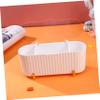 Beatifufu 2pcs Makeup Holder and Organizer Cosmetic Storage Box Beauty Egg Puff Organizer Storage Case Desktop view 2