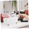 Beatifufu 2pcs Makeup Holder and Organizer Cosmetic Storage Box Beauty Egg Puff Organizer Storage Case Desktop view 3