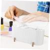 Beatifufu 2pcs Makeup Holder and Organizer Cosmetic Storage Box Beauty Egg Puff Organizer Storage Case Desktop view 4