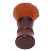 Face Brush, Shaving Brush, Men Beard Brush Soft Nylon Hair Wooden Handle Beard Grooming Brush for Wet Shaving (Color : Brown) view 1