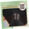 Beaupretty 40pcs Elastic Hair Ties for Girls Thick Hair Ponytail Holder No Damage Bands view 4