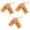 minkissy 6pcs Natural Nail Cleaner Brushes Double-sided Fingernail Scrub Tools for Dust Removal Portable Comfortable Nail Cleaning Kit for Use view 1