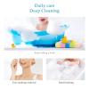 Face Cleansing Puff, Soft SkinFriendly Washable Reusable Facial Sponge Compact Portable for Home Hotel for Daily Care view 2