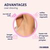 womn Intimate Comfort HAIR REMOVAL CREAM for bikini area & underarms. Smooth skin, no razor bumps or cuts. 3.3 Fl. Oz. view 4