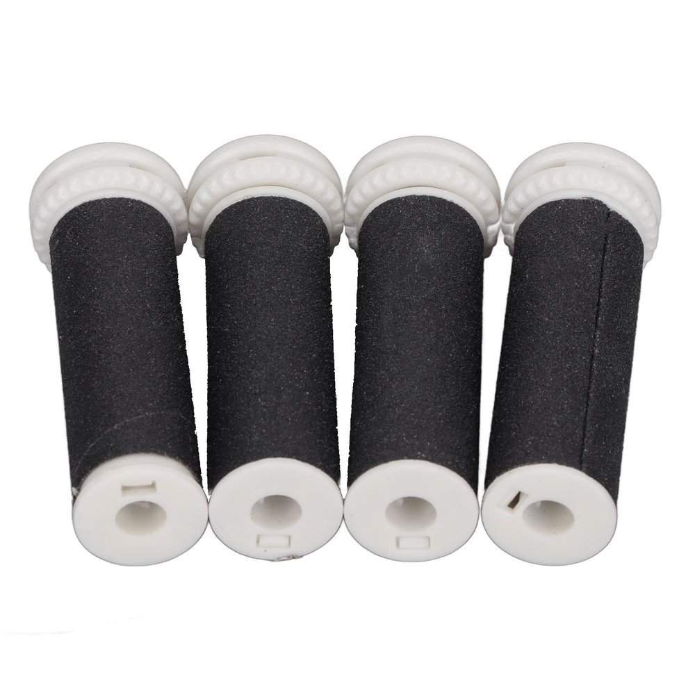 4Pcs Foot File Replacement Roller, Electric Callus Remover Grinding Head for Removing Hard Skin and Calluses on Feet
