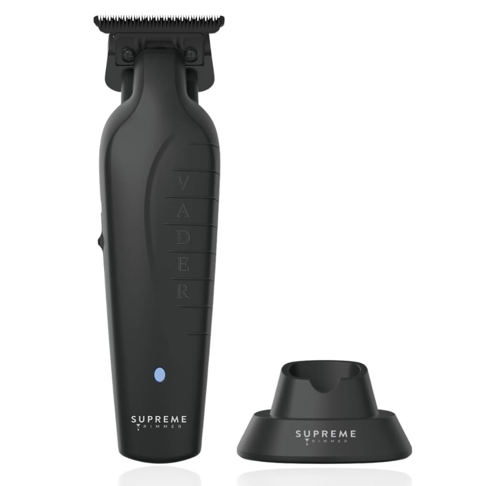 Supreme Trimmer Vader ST3778 Professional Cordless Barber Liner | 210 Min Runtime, 7000 RPM Motor, Zero Gap DLC T-Blade, USB-C Fast Charging | Beard, Hair & Body