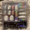 Pretty Woman Faux Nails with Glue 24 piece view 1