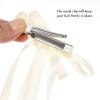 Beaupretty 4 Pcs Hair Clips for Women Ribbon Bowknot Hair Clips with Tassel Hanfu Hair Barrettes Hair Costume Accessories for Girls Wedding Party view 4