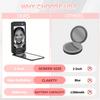 Vanexiss UV Camera for Sunscreen Test UV Mirror Sunscreen Camera, 4 Inch Vanity Mirror Rechargeable Compact Travel Makeup Mirror Handheld Double-Sided Pocket Mirror for Skin Protection(Dark Black) view 2