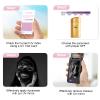 Vanexiss UV Camera for Sunscreen Test UV Mirror Sunscreen Camera, 4 Inch Vanity Mirror Rechargeable Compact Travel Makeup Mirror Handheld Double-Sided Pocket Mirror for Skin Protection(Dark Black) view 4