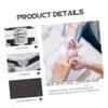 Beatifufu Nail Drill Bits Storage Box Sturdy Acrylic Organizer for Manicure Polisher Heads Dustproof Display Case for Nail Drill Bit Accessories for Nail Tech Supplies view 3