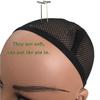 Voloria 4PCS Wholesale Realistic Female Mannequin Head Long Neck Manikin PVC Head Bust Wig Model Head Stand with Makeup Wigs,Hats,Sunglasses,Necklace,Jewelry (Dark), Brown (voloriamannequin4pieces) view 4