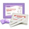 100/180 Grit Purple Mini Nail Buffer Blocks & 80/100 Grit White Disposable Nail Files Bundle view 1