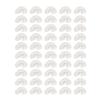 Pack of 50 Fitted Disposable Massage Headrest Covers Face Rest Cradle Covers, U Shaped Elastic Face Rest Pillow Covers,SPA Face Rest Covers Headrest Covers for Massage Tables Massage Chairs view 1