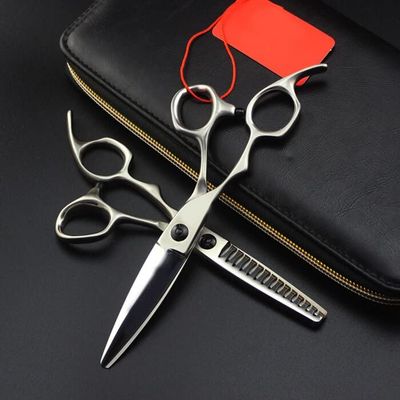 Hair Cutting Scissors, 6 Inch Japan Professional Hair Scissors Left Handed Barber Cutting Shears Hairdressing Salon Tools Set