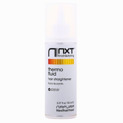 NAPURA Heat Protectant & Flat Iron Treatment (5.07 fl oz) - Hair Smoothing Thermal Fluid - Exceptional Silkiness, Softness, and Shine with Active Shine Technology and Vitamin E