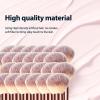 2Pack Dual-ended Makeup Brushes for Contouring, Blending, and Bronzing - Angled Foundation Brush and Concealer Brush - Premium Luxe Hair for Flawless Application of Liquid, Cream, and Powder Makeup view 4