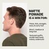 BYRD Matte Pomade 2-Pack  Medium Hold, Matte Finish, Add Texture and Sculpt, Safe for All Hair Types, 3.35 Oz Each (Two Pack) view 4