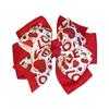 Cherry LOVE Pinwheel Hair Bow view 1