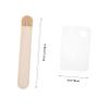 minkissy 3sets Cosmetic Mixing Palette with Makeup Spatula for Nail Art Foundation and Blending Stainless Steel Mixing Tray for Beauty Salons and Use view 3