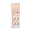 imPRESS KISS Color Press-On Manicure Fake Nails, Perfect Timing - Short Length, Matte, Polish-Free Solid Color Mani, Includes Prep Pad, Mini File, Manicure Stick, and 30 Fake Nails view 1