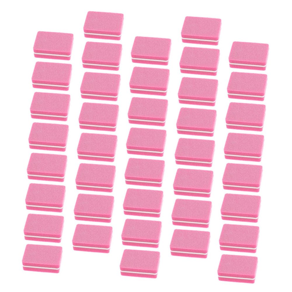 Beatifufu Professional Nail Buffer Blocks 100pcs Mini Sponge Nail File Set Eva Files for Manicure