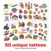 Paw Patrol Temporary Tattoos for Kids (50 pack). Made in the USA w Certified Safe Ink. Birthday Party Supplies and Party Favors Kit. Bulk Temporary Tattoos Stickers Set for Girls and Boys. view 2