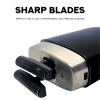 Supreme Trimmer Crunch Lite STF600 | Professional Double Foil Shaver for Men | Cordless & Corded, 60 Min Runtime, Hidden LED Display | Barber Face & Head Finishing Razor view 3