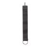 Black Leather Strop with Brass Anchor Hooks for Knife Sharpening, Shaving Straight Strop, Durable Cleaning Tool for Razors and blades view 1