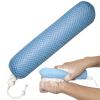 Bath Brush Head with Sponge,Back Scrubber Bath Mesh Bath Body Brush Head for Elderly Aid Bathing and Shower(White Head) view 3
