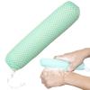 Bath Brush Head with Sponge,Back Scrubber Bath Mesh Bath Body Brush Head for Elderly Aid Bathing and Shower(White Head) view 4