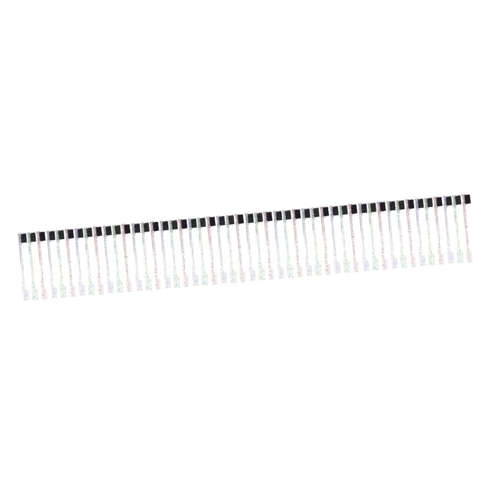 Beaupretty 48pcs Dual-ended Eyebrow Brush Comb Portable Brow Grooming Tool for Precision Shaping and Cleaning for Home and